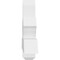 Ekena Millwork Redmond Architectural Grade PVC Gable Bracket, 36"W x 16 1/2"H x 4"D x 4"F, 11/12 Pitch GBP036X17X0404RED00 - alternate 2